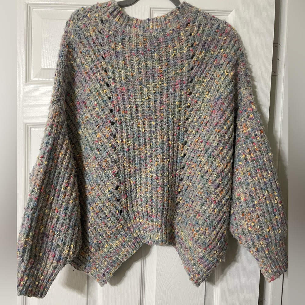 Confetti Chunky Multicolor Sweater (She + Sky)